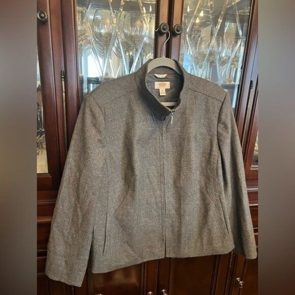 Talbots plus size 2 piece (blazer/pants) size 18w petite - Picture 1 of 13